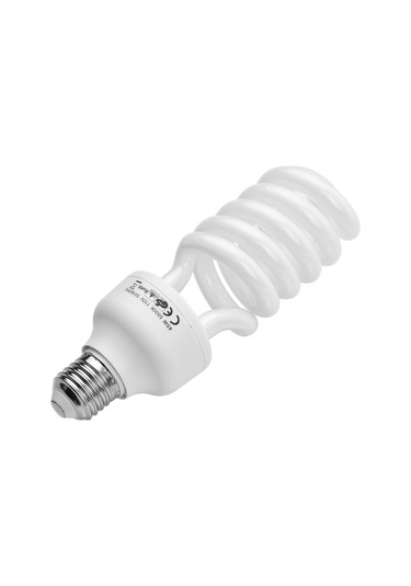 D10118-110v Andoer Spiral Floresan Ampul 45w 5500k Gün Işığı E27 Beyaz