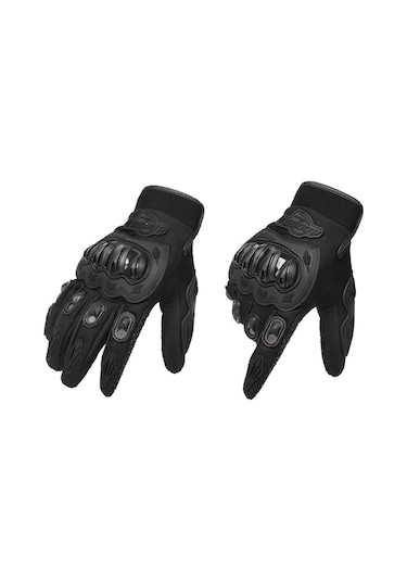 Xindoker Motosiklet越野eldiveni: Kış Soğuktan Koruma, Yaz Havalandırma, Çarpma Dayanıklı, Siyah 2xl