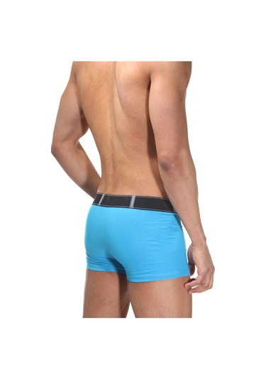 Alev Desenli Mavi Boxer