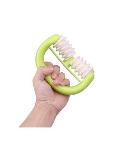 Vücut Mini Rulo Meridyen Masajı Yeşil