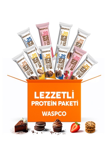 Lezzetli Protein Paketi X 10 Adet