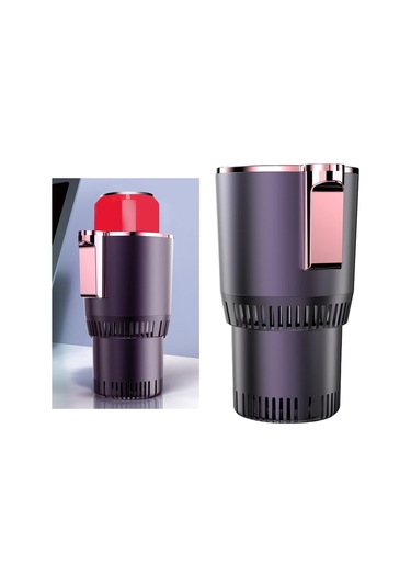 Suntek 2'li Araba Bardağı İçecek Isıtıcı Soğutucu Menekşe