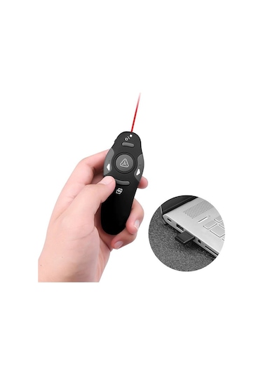 Sunum Kumandası Slayt Sunumu Için Lazer Pointer Presenter