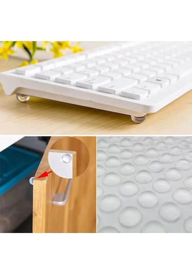 Expertland Kendinden Yapışkanlı Mobilya Amortisör, 20 Adet. 265805261 Beyaz