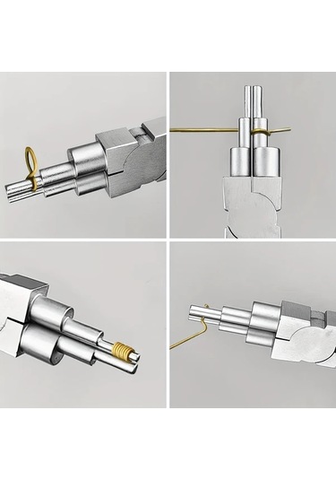 Willowhaven T Tovıa 6'sı 1 Arada Kaymaz Tutamaklı Yeşil Tel Loop Pense