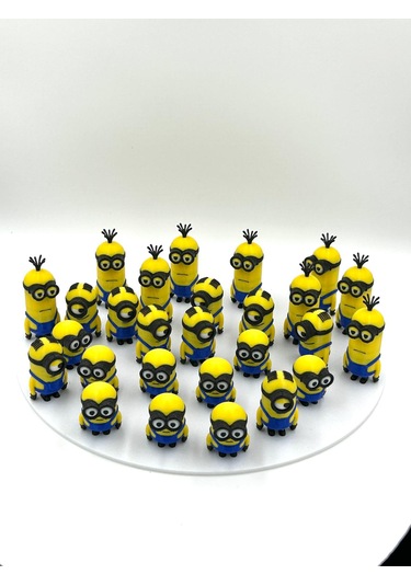 Minions Figür Oyuncak Seti 27 Li Büyük Koleksiyon Ve Dekoratif Minion Biblo Paketi Minions