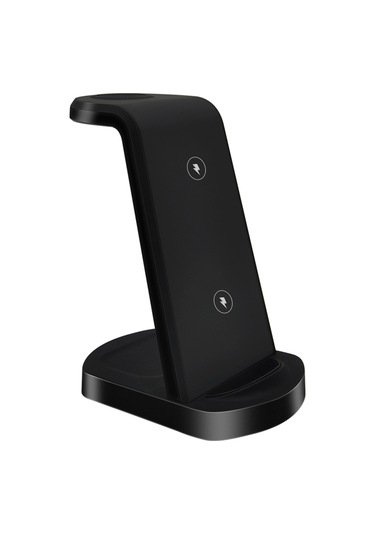 Geeksen "hızlı Şarj 3'lü Kablosuz Şarj İstasyonu - İphone, Saat Ve Kulaklık Uyumlu"