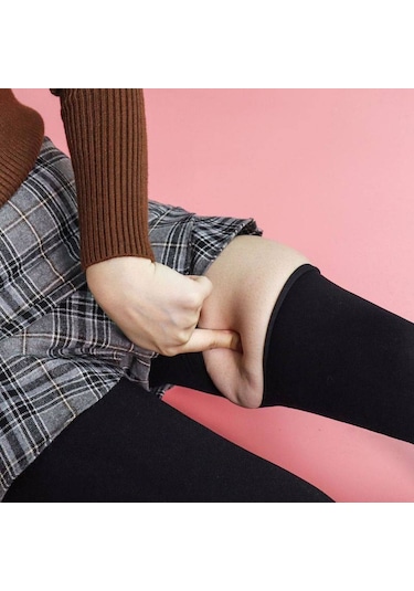 Kadın Siyah Yüksek Bel Korse Tayt Siyah