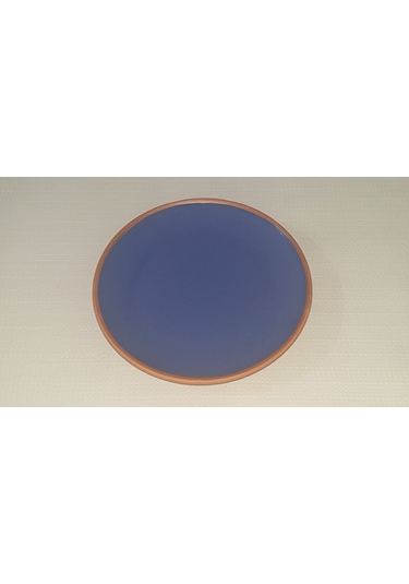 Seramik Sunum Tabağı 18 Cm Lacivert 4 Adet