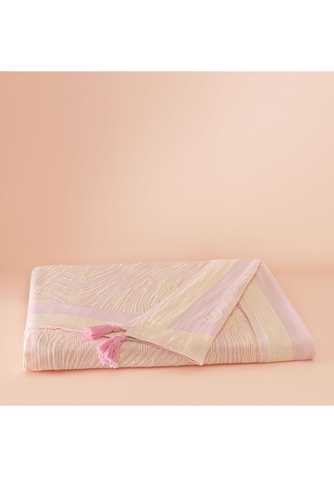 Taç Butik Alaçatı Throw Pembe 000000001500222204 Pembe