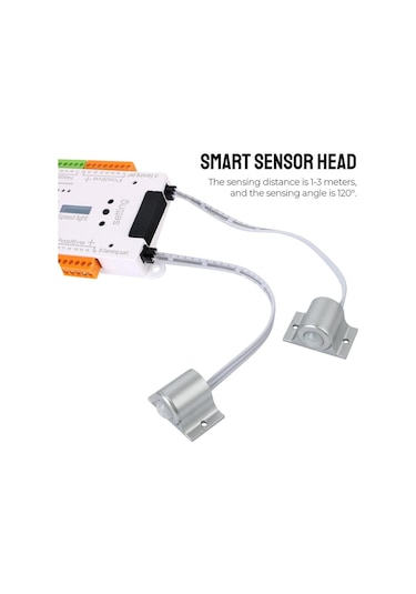 32 Kanal Dc 12v 24v Merdiven Lambası Kontrol Kiti Merdiven Aydınlatması Kapalı Led Hareket Sensörü Otomatik Merdivenler İçin Esnek Şerit