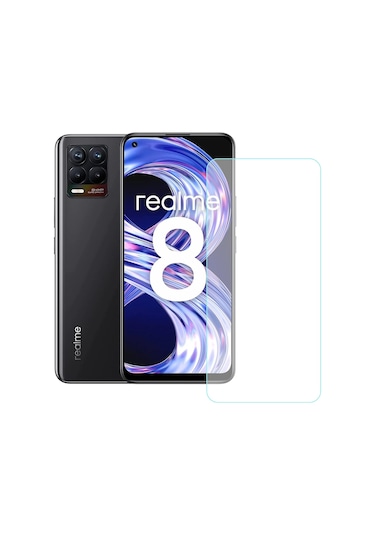 Notech Realme 8 / 8 Pro Temperli Cam Ekran Koruyucu