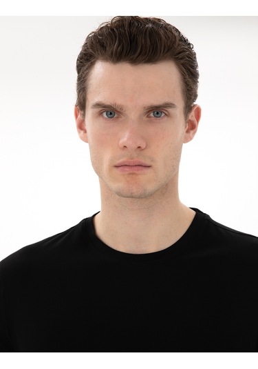 Pierre Cardin Erkek Siyah Tişört Basic 50302560-vr046 Siyah