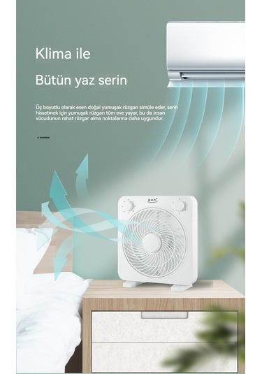 Eternal Luck Elektrikli Fan Ev Tipi Masaüstü Fan