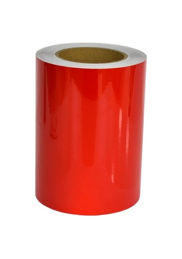 Fosforlu Bant 17 Cm X 5 Metre Kırmızı