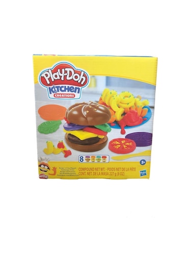 Play Doh Mutfak Atölyesi Hamburger E5112 E5472 Lisanslı Ürün