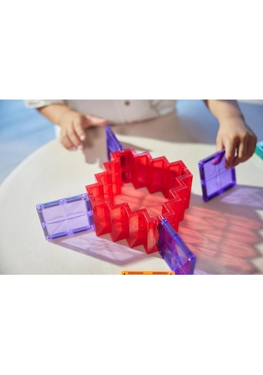 Cleverclixx Stairs Set Manyetik Bloklar, Intense 34 Parça
