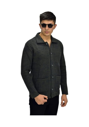 Erkek Spor Düğmeli Hırka R6380 Bgl-st03173 001