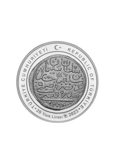 Agakulche Kanuni Sultan Süleyman Osmanlı Gümüş Sikke Coin