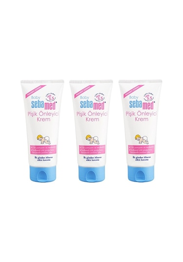Sebamed Bebek Pişik Kremi 100 Ml 3 Adet