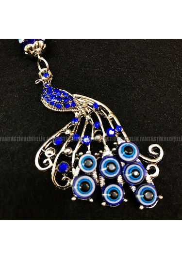 Tavus Kuşu Nazar Araba Hediyesi Vantuz Otomobil Dikiz Ayna Süsü (387792683)