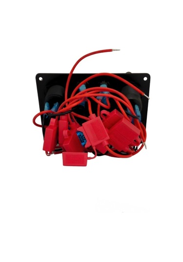 Shuıvan Switch Panel 7'li Usb Qc 3.0 Pd 12v Kombine Sigorta Paneli-1740