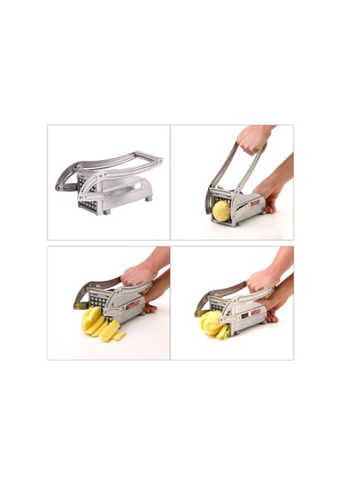 Stainless Steel Household Potato Chips Cutting Machine Potato Cutting Chipper Diğer