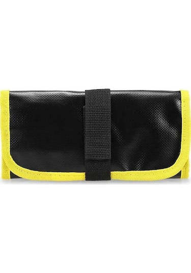 Pazly 12 Cep Katlanabilir Jig Yemi Çantası - Mavi/sarı, Pratik Olta Ekipmanı