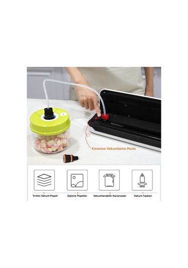 Packtech Otomatik Vakum Makinesi Makinası