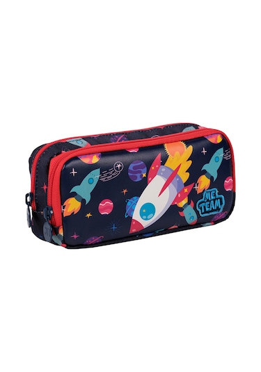 Lisanslı Space Lacivert Orijinal Okul Çantası Lacivert