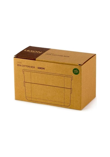 Lexon Zen Lh42n Cotton Box Pamuk Kutusu Siyah