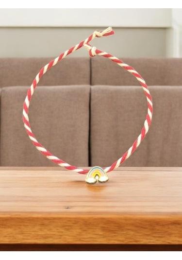 Marteniçka Gökkuşağı Şans Bileklik Seti 2 Adet Çok Renkli