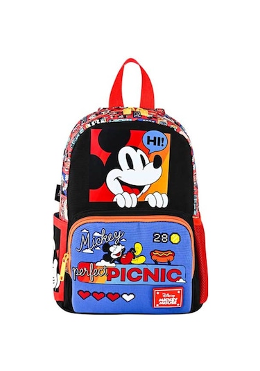 Frocx Mickey Mouse Anaokulu Çantası Bug Pıcnıc Çok Renkli