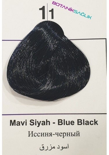 Colorx Selection Bitkisel Saç Boyası 1.1 Mavi Siyah