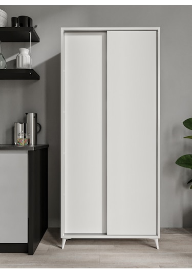 Sürgülü Çok Amaçlı Mutfak Dolabı, Erzak Dolabı, Kavanoz Dolabı