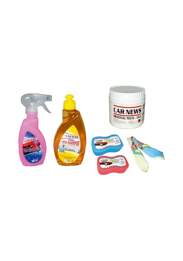 Car News 5 Yıldızlı Oto Bakım Seti
