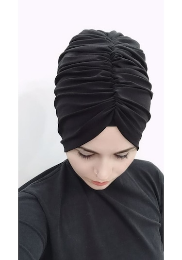 Kadın Tesettür Trend Bone Siyah