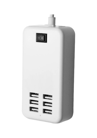 Güçlendirilmiş Usb Hub, Harici Usb Güç Girişi Olan Alüminyum 6 Portlu Usb Güç