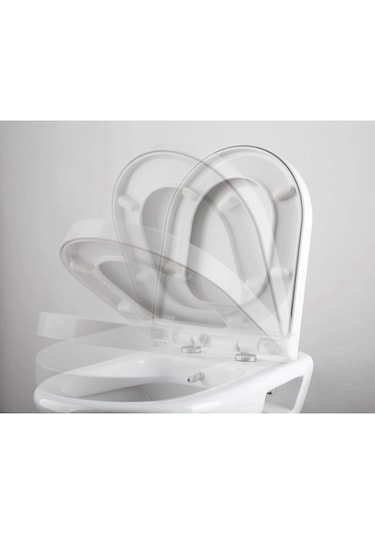 Visam Akasya Duroplast Yavaş Kapanan Klozet Kapağı