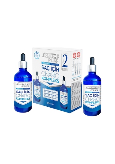 Softto Plus Saç Onarıcı Kompleks Serum 2 x 50 ML