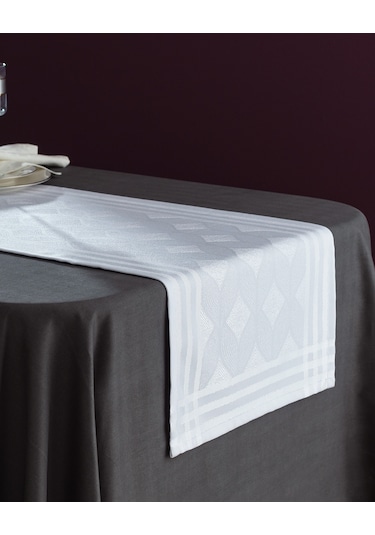 Madame Coco Mayenne Runner - Beyaz - 45x160 Cm 8684427113929 Beyaz