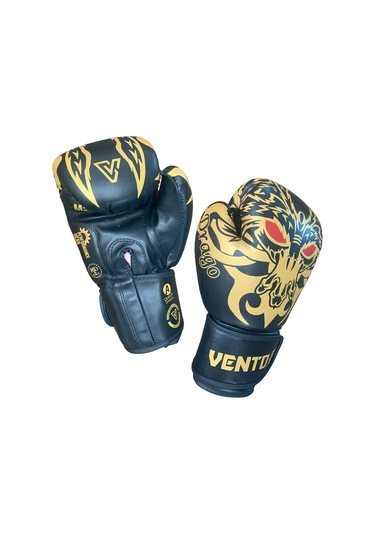 Vento Drago Boks Ve Kick-boks Eldiveni Siyah Siyah-altın
