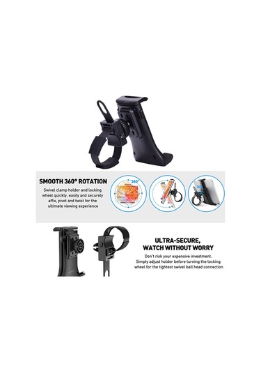 Sones Bisiklet Motosiklet Fitness Ekipmanları Bebek Arabası Cep Telefonu Tablet Evrensel Tutucu