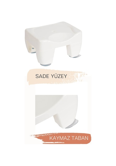 Saban Vakumlu Ayaklı Banyo Oturağı