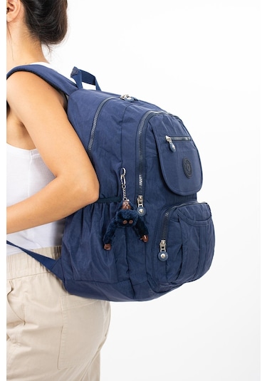 Ultra Hafif Çok Cepli Su Geçirmez Sırt Çantası Unisex Laci Model: 571-2e - Lacivert