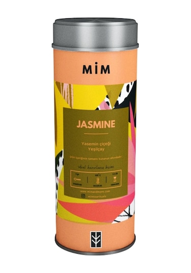Mim Tea Jasmine Tea Yaseminli Yeşilçay 50 G
