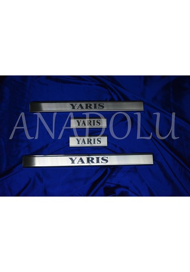 Yaris Lazer Kumlama Kapı Eşiği 4 Parça 2010-2014