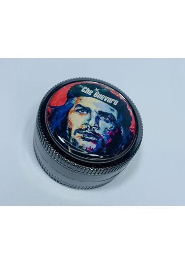 Che Guevara Metal 2 Parça Sivri Diş Tütün Öğütücü Grinder 50 MM