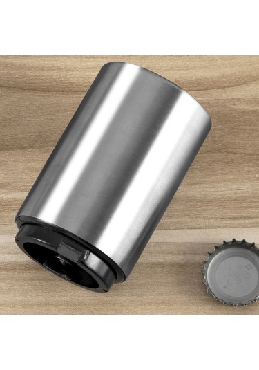 Youtek Stainless Çelik Manyetik Pıhtı Açıcı: Hızlı Kullanimlı, Evde Güneşik Bira Kapağı Açma Aracı Gümüş