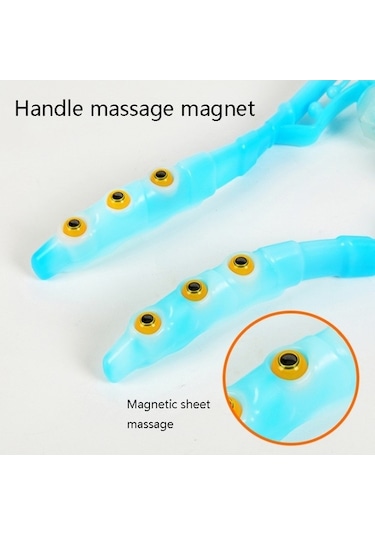 Dm 3 Adet Manuel Boyun & Omuz Masaj Silindiri Açık Mavi